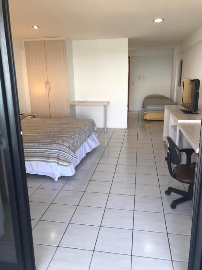 Апартаменты Ap Vista Mar Ponta Negra C/ Camareira E Troc Roupa De Cama Натал Экстерьер фото